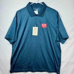 Hudson River Performance Polo Shirt Stretch‎ Easy Care Sz XL NWT